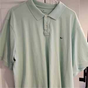 Vineyard vines mint green polo